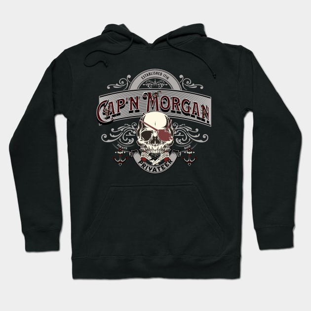 Captain Morgan Hoodie by Bootylicious